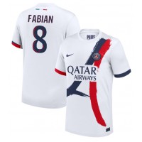 Paris Saint-Germain Fabian Ruiz #8 Fußballbekleidung Auswärtstrikot 2024-25 Kurzarm